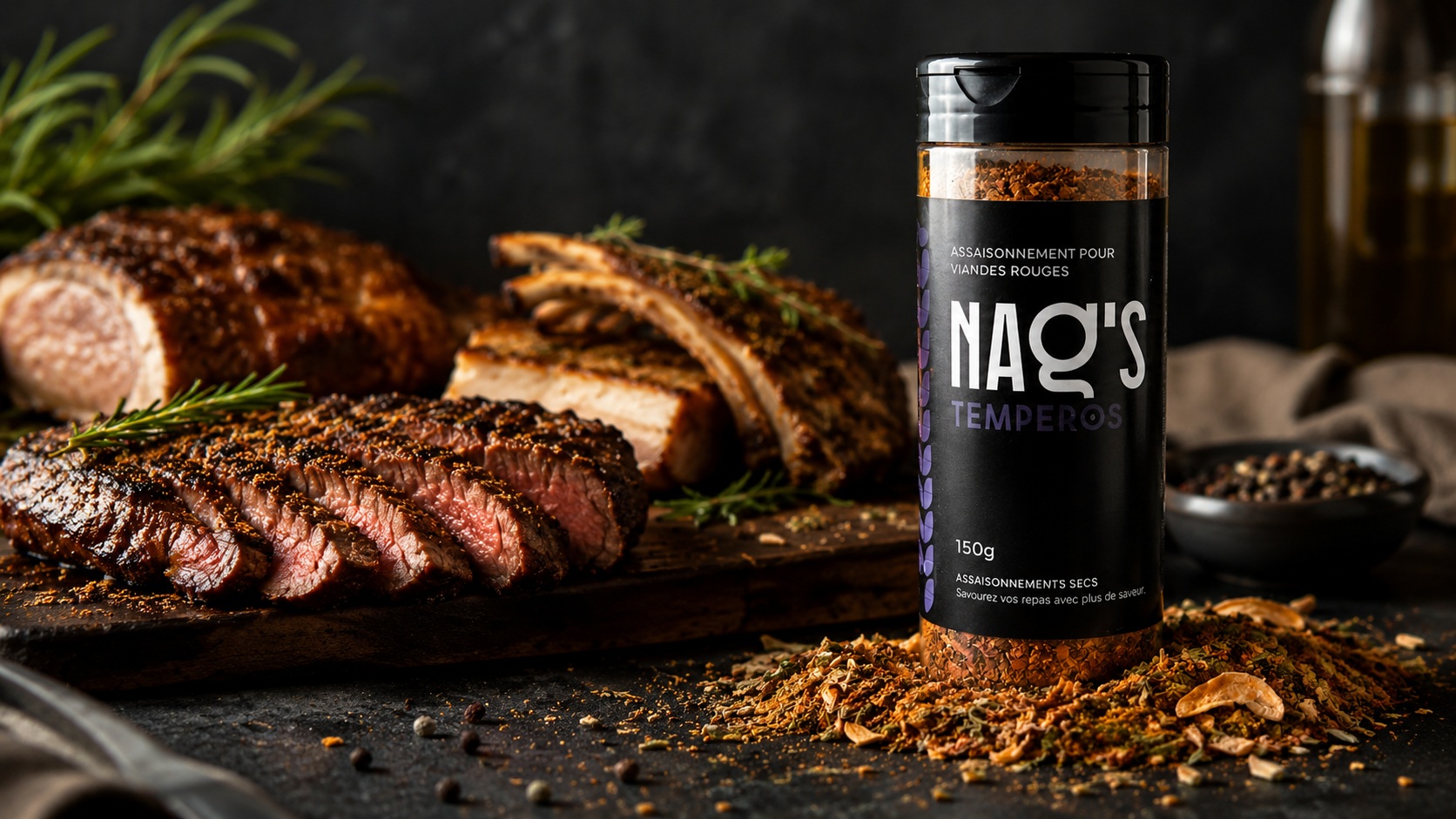 Nag's Temperos artisanal spices, made in Brussels
